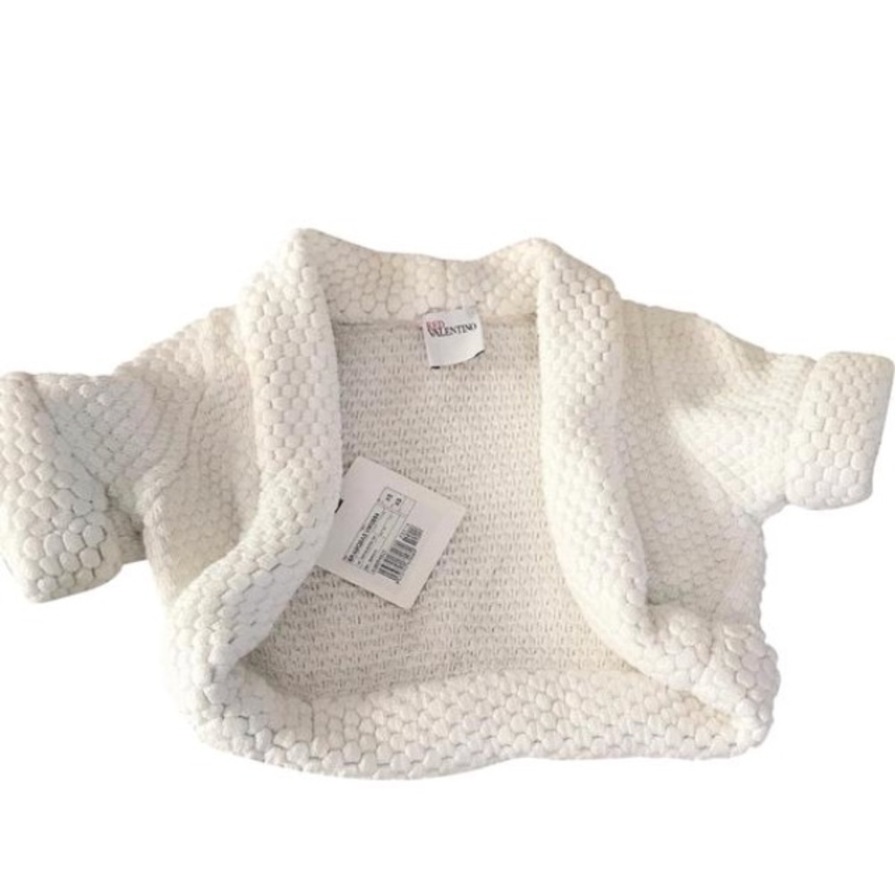 SOLD ⛔️Red Valentino, NWT Shrag/Cropped Cardigan